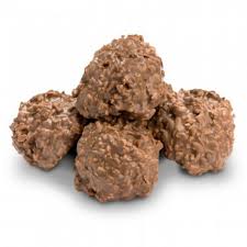 Milk Chocolate Toasted Coconut Haystacks - Brown Pralines and Sweets