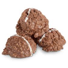 Sugar Free Milk Chocolate Coconut Haystacks - Brown Pralines and Sweets