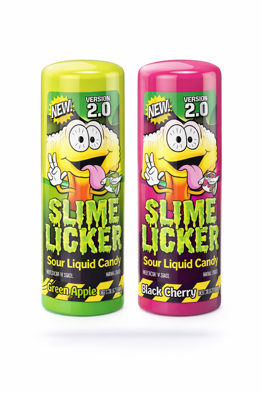 Toxic Waste Slime Licker Bottles - Brown Pralines and Sweets