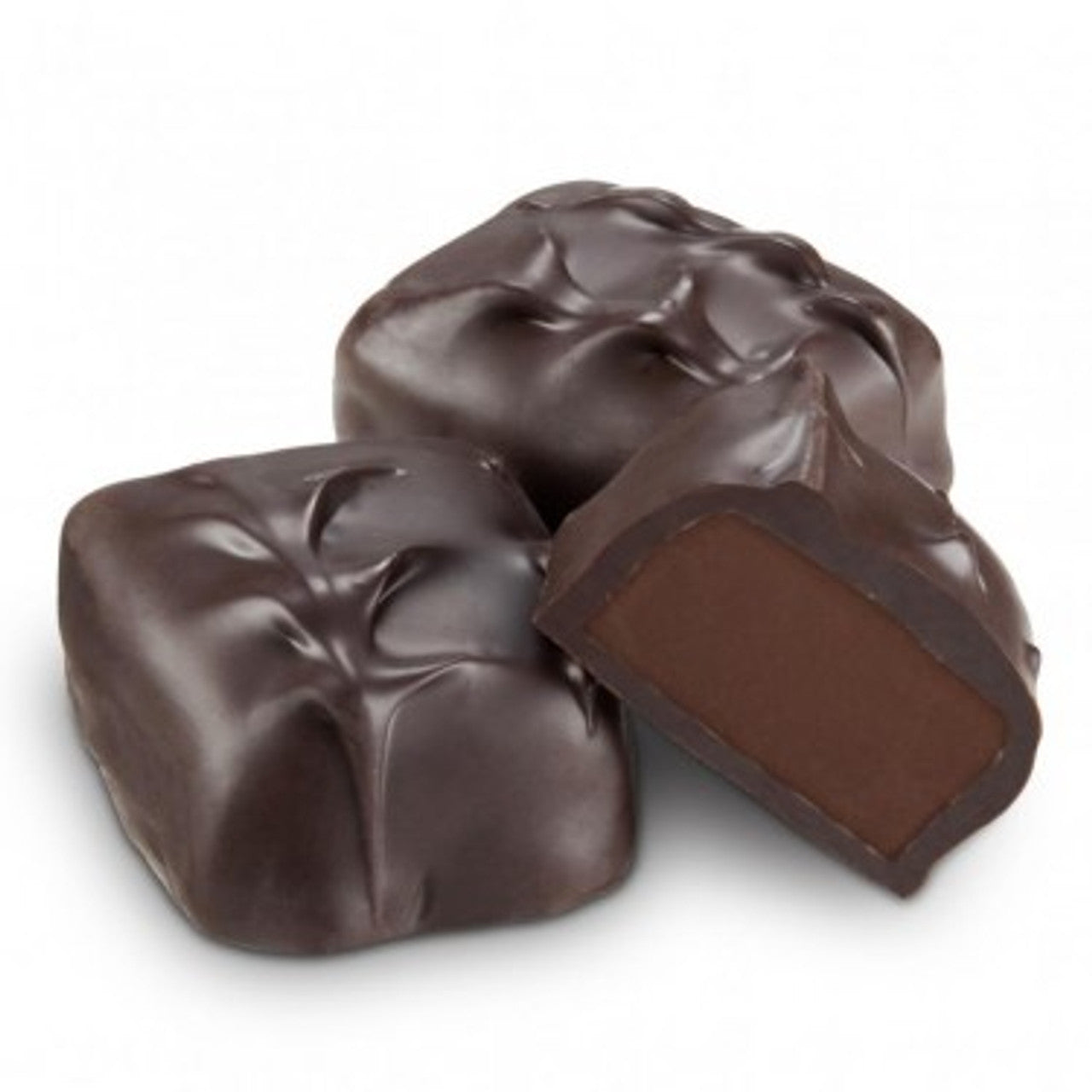 Dark Chocolate Creamy Meltaways - Brown Pralines and Sweets
