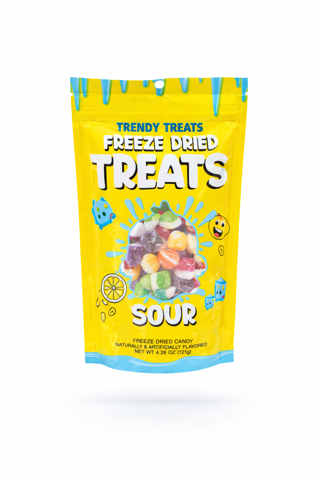 Freeze Dried Sour Treats - Brown Pralines and Sweets