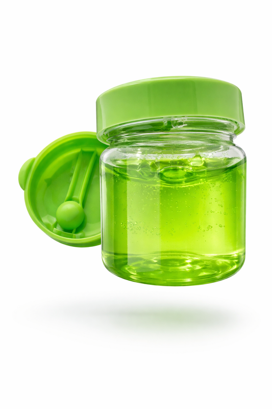 Green Apple Sour Slime Candy - Brown Pralines and Sweets