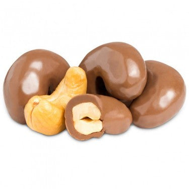Milk Chocolate Cashews - Brown Pralines and Sweets