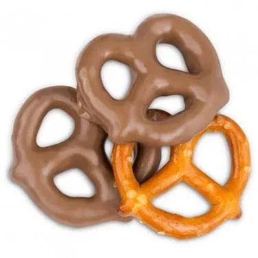 Milk Chocolate Pretzels - Brown Pralines and Sweets