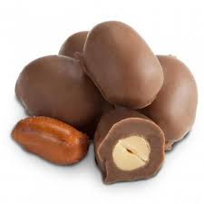 Milk Chocolate Double Dipped Peanuts - Brown Pralines and Sweets