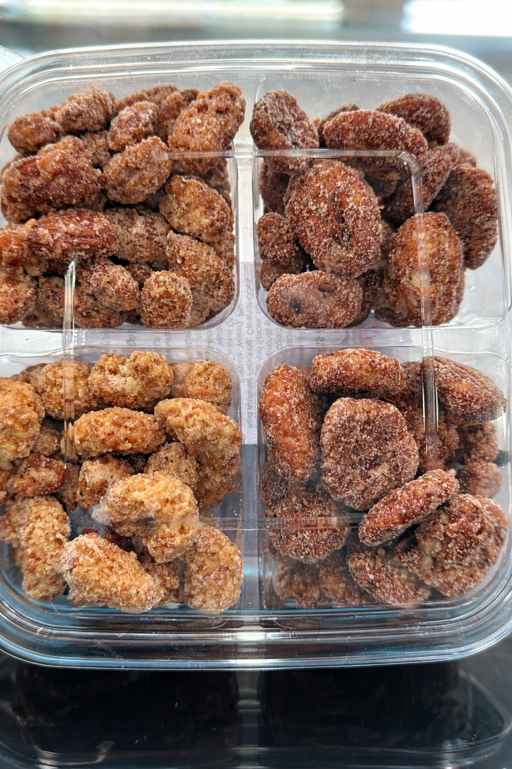 Assorted Roasted Nuts Sampler - Brown Pralines and Sweets