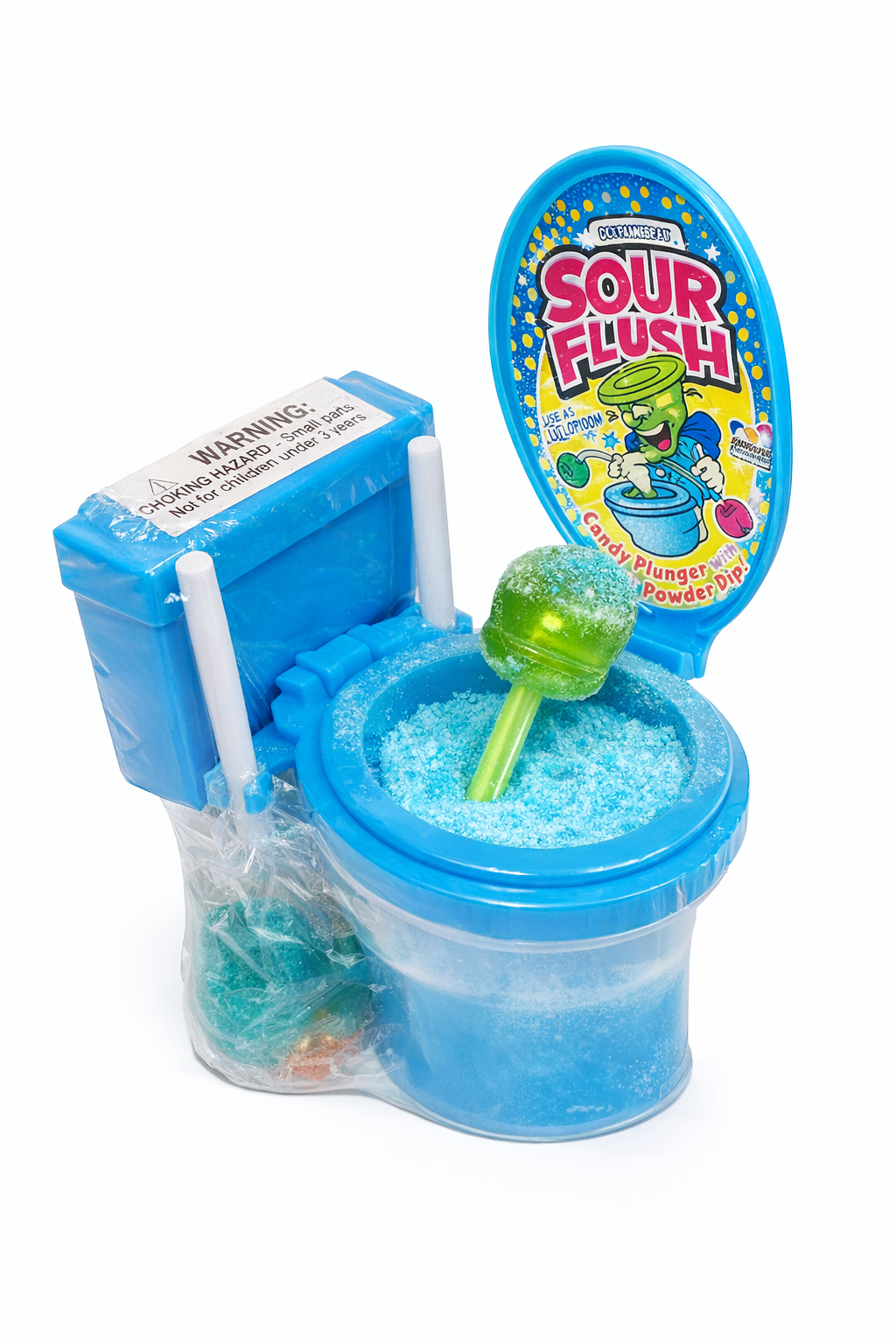 Sour Flush with Candy Plunger - Brown Pralines and Sweets