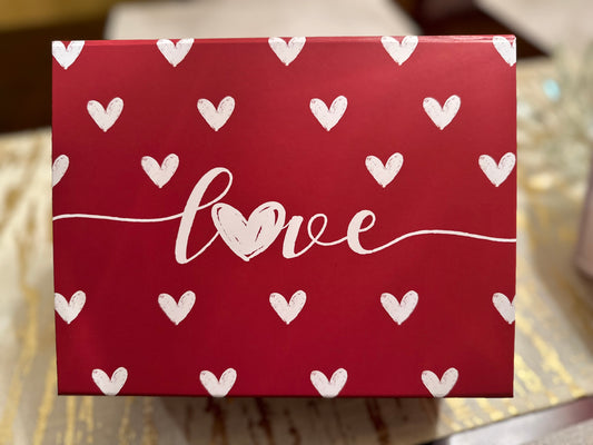 Red Love Valentine's Day Gift Box